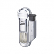 Vector Torpedo Jet Torch Chrome Lighter